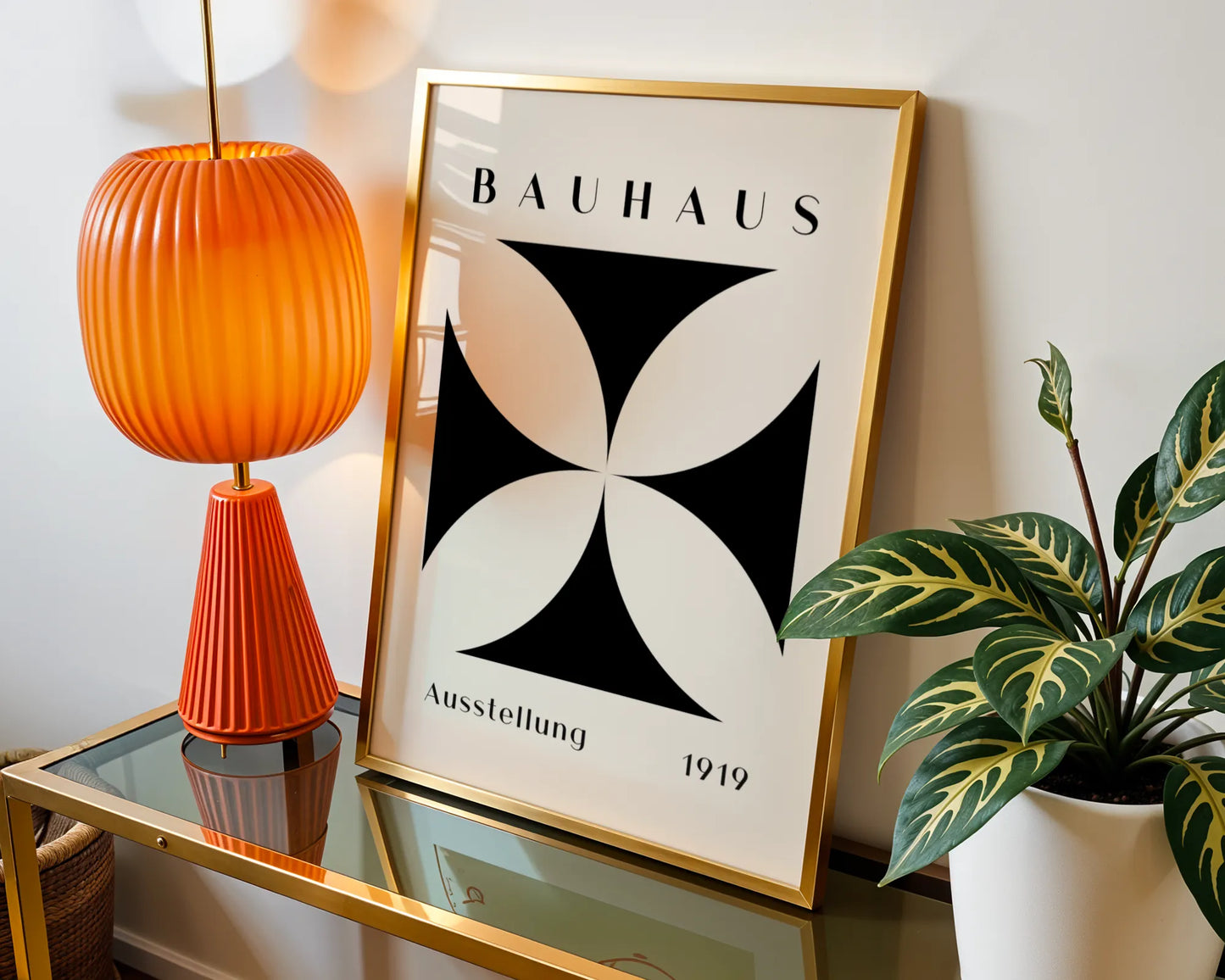 Bauhaus, Geometric IV, Modern Architect, Clean Design Wall Art