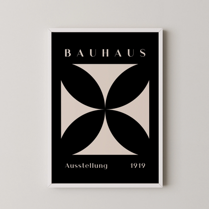 Bauhaus, Geometric I, Modern Architect, Clean Design Wall Art