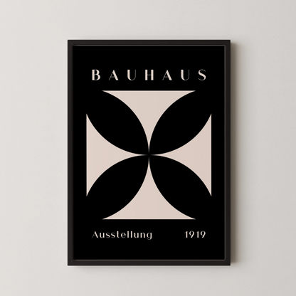Bauhaus, Geometric I, Modern Architect, Clean Design Wall Art