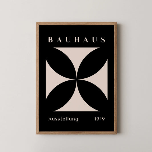 Bauhaus, Geometric I, Modern Architect, Clean Design Wall Art