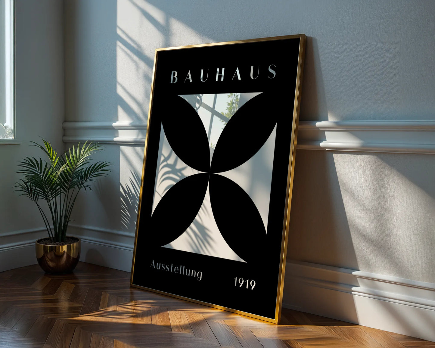 Bauhaus, Geometric I, Modern Architect, Clean Design Wall Art