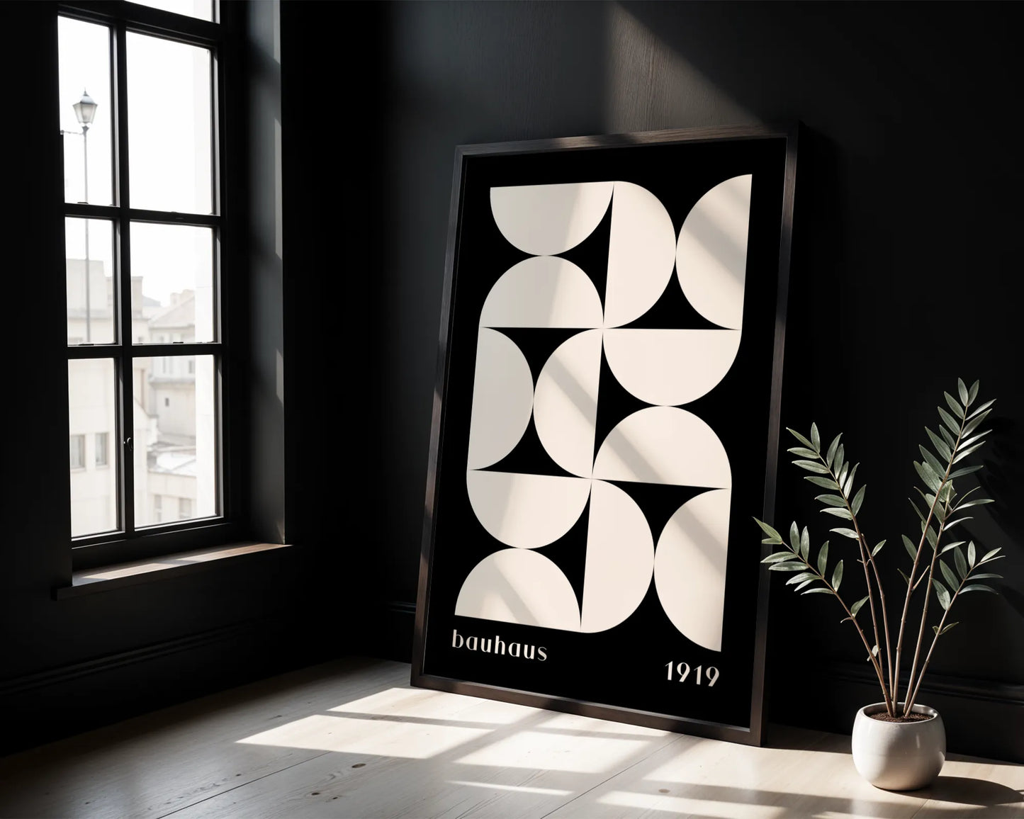 Bauhaus, Geometric, Modern Architect, Clean Design Wall Art