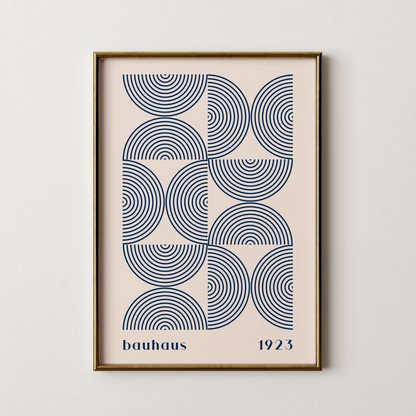 Bauhaus, Geometric, Modern Architect, Clean Wall Art