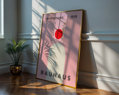 Bauhaus, Geometric, Modern Beige, Modern Architect, Clean Wall Art