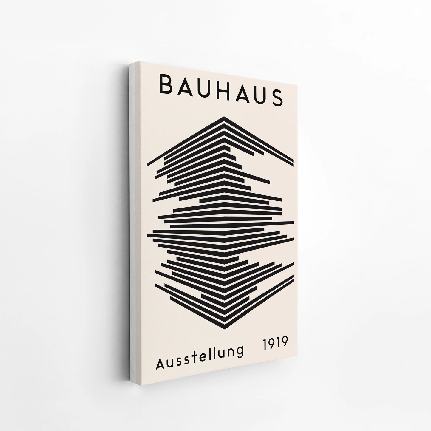 Bauhaus Geometric Print I, Modern Architect, Clean Design Wall Art