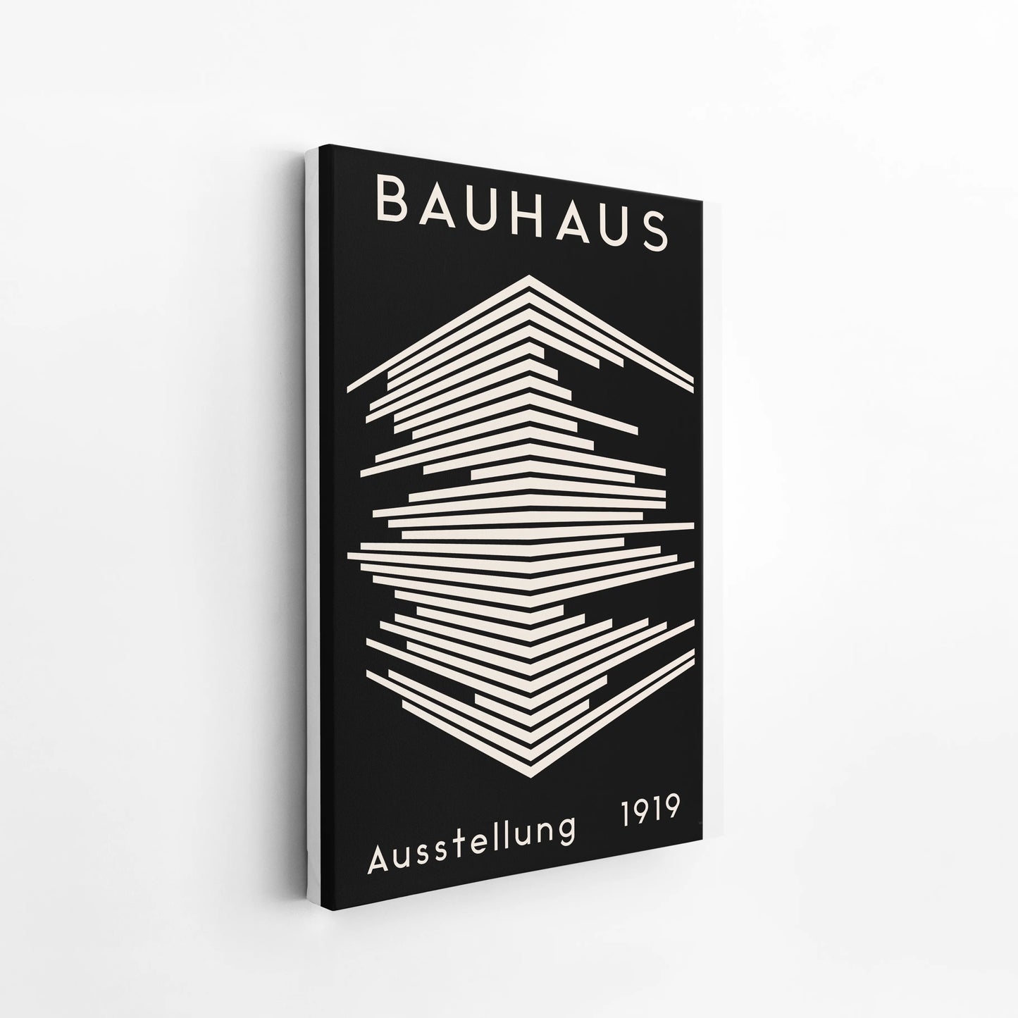 Bauhaus Geometric  Print, Modern Architect, Clean Design Wall Art