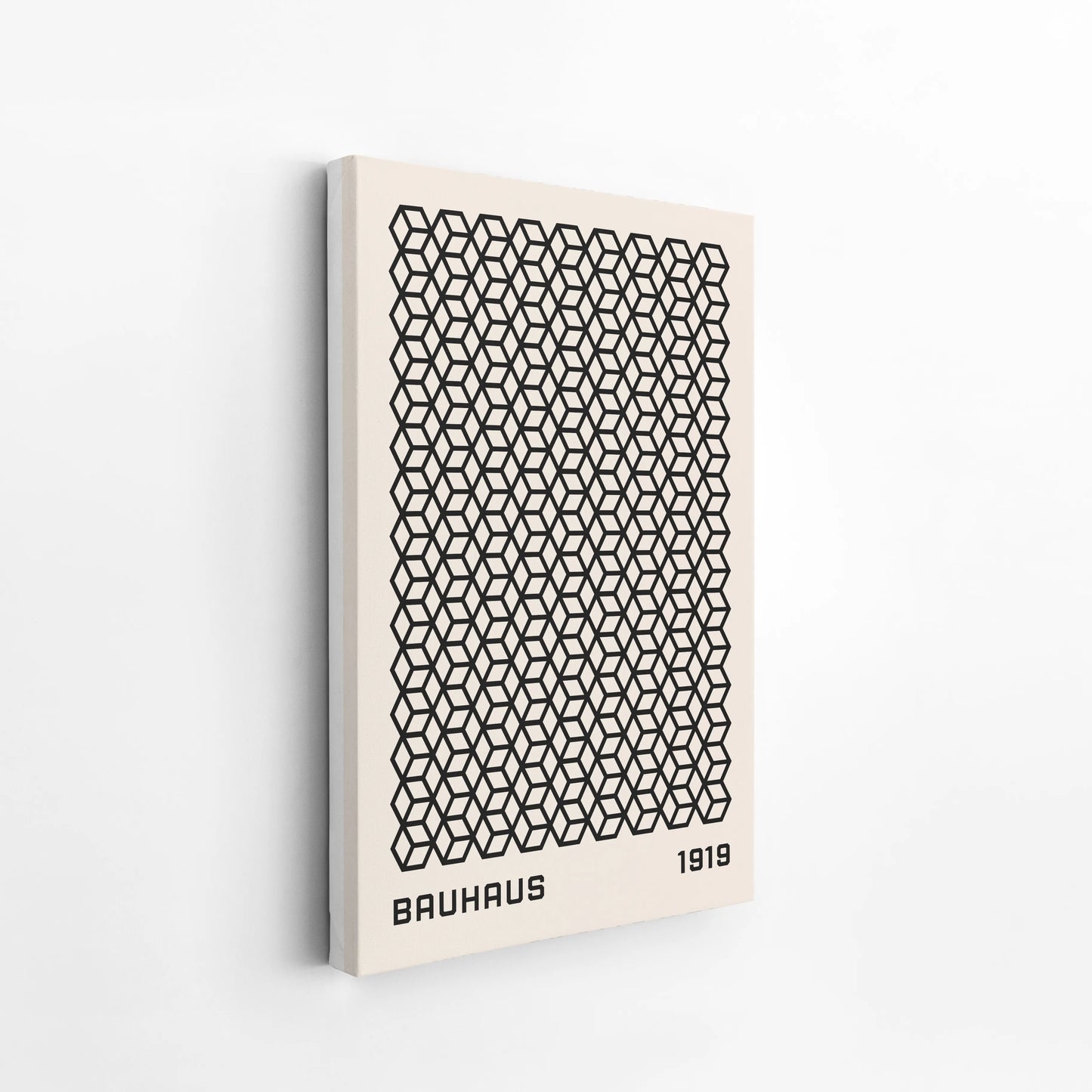 Bauhaus Geometric Print, Modern Architect, Clean Design Wall Art 1