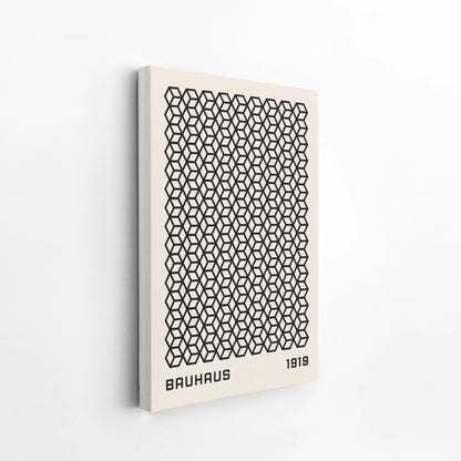 Bauhaus Geometric Print, Modern Architect, Clean Design Wall Art 1
