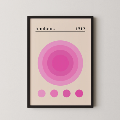 Bauhaus, Geometric IV, Modern Architect, Clean Design Wall Art