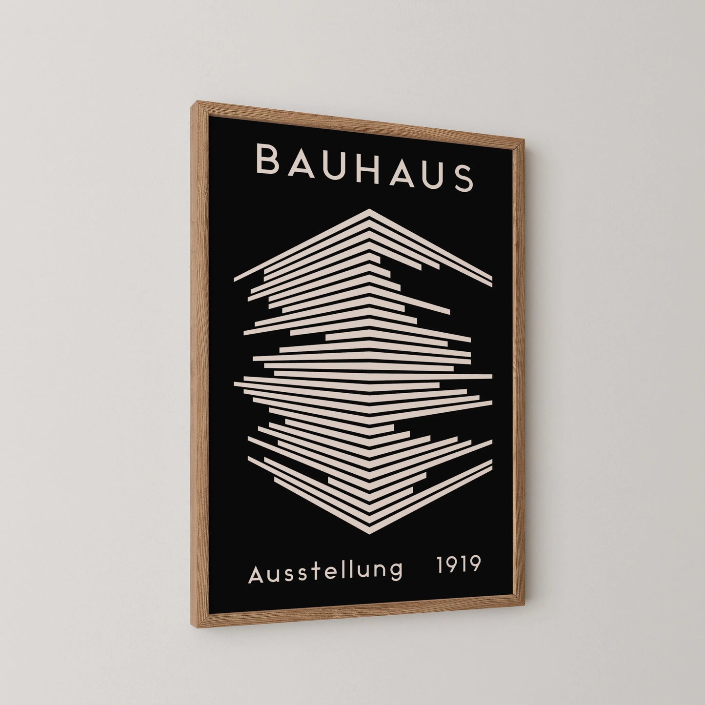 Bauhaus Geometric  Print, Modern Architect, Clean Design Wall Art