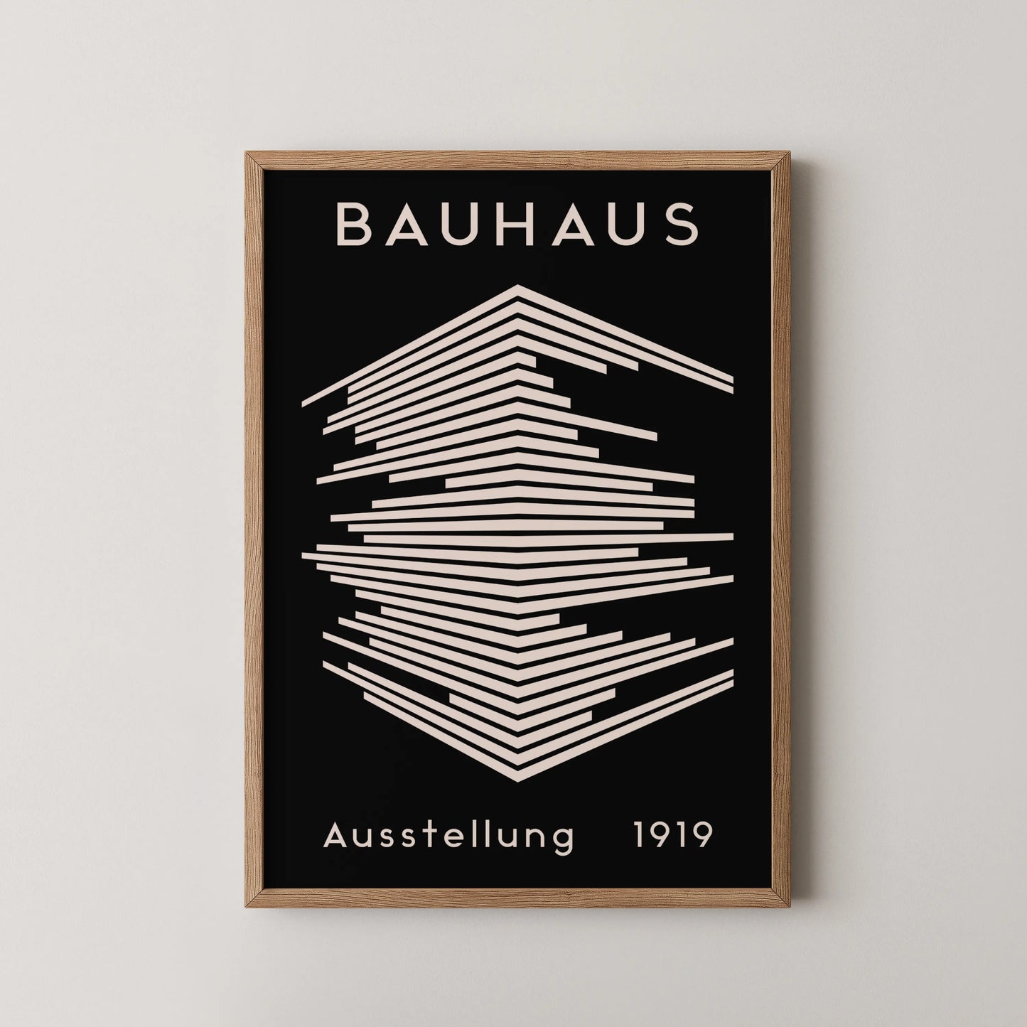 Bauhaus Geometric  Print, Modern Architect, Clean Design Wall Art