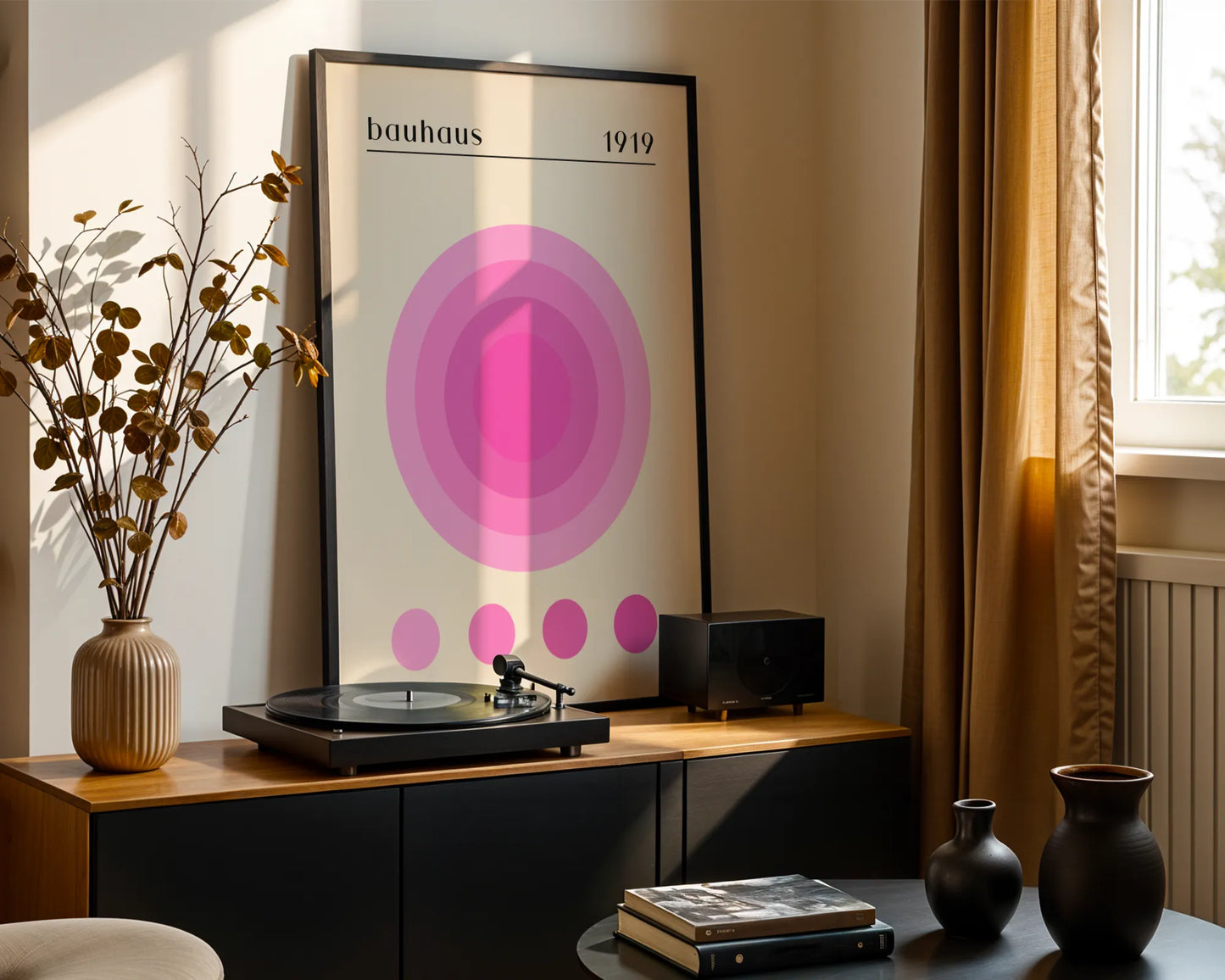 Bauhaus, Geometric IV, Modern Architect, Clean Design Wall Art