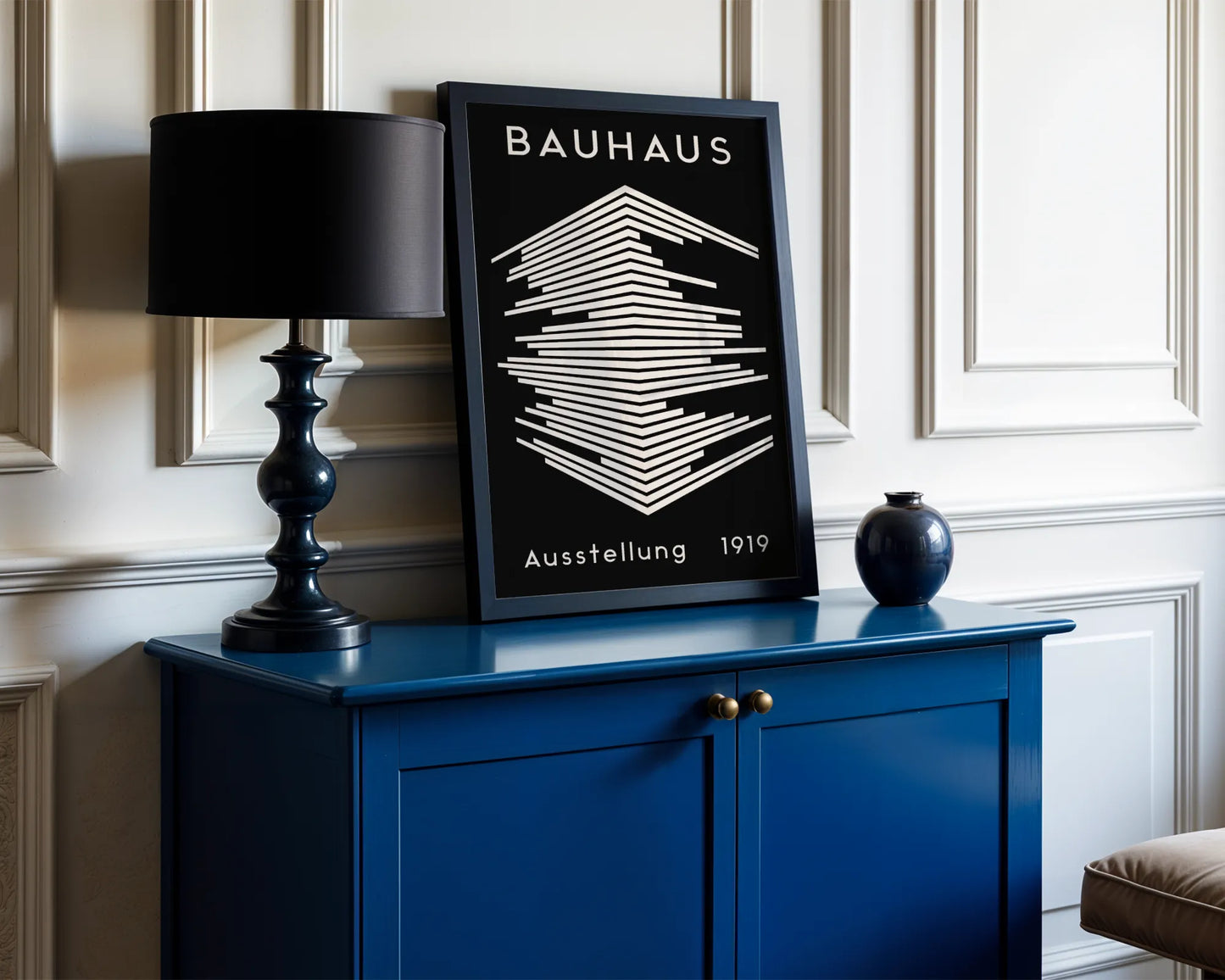 Bauhaus Geometric  Print, Modern Architect, Clean Design Wall Art
