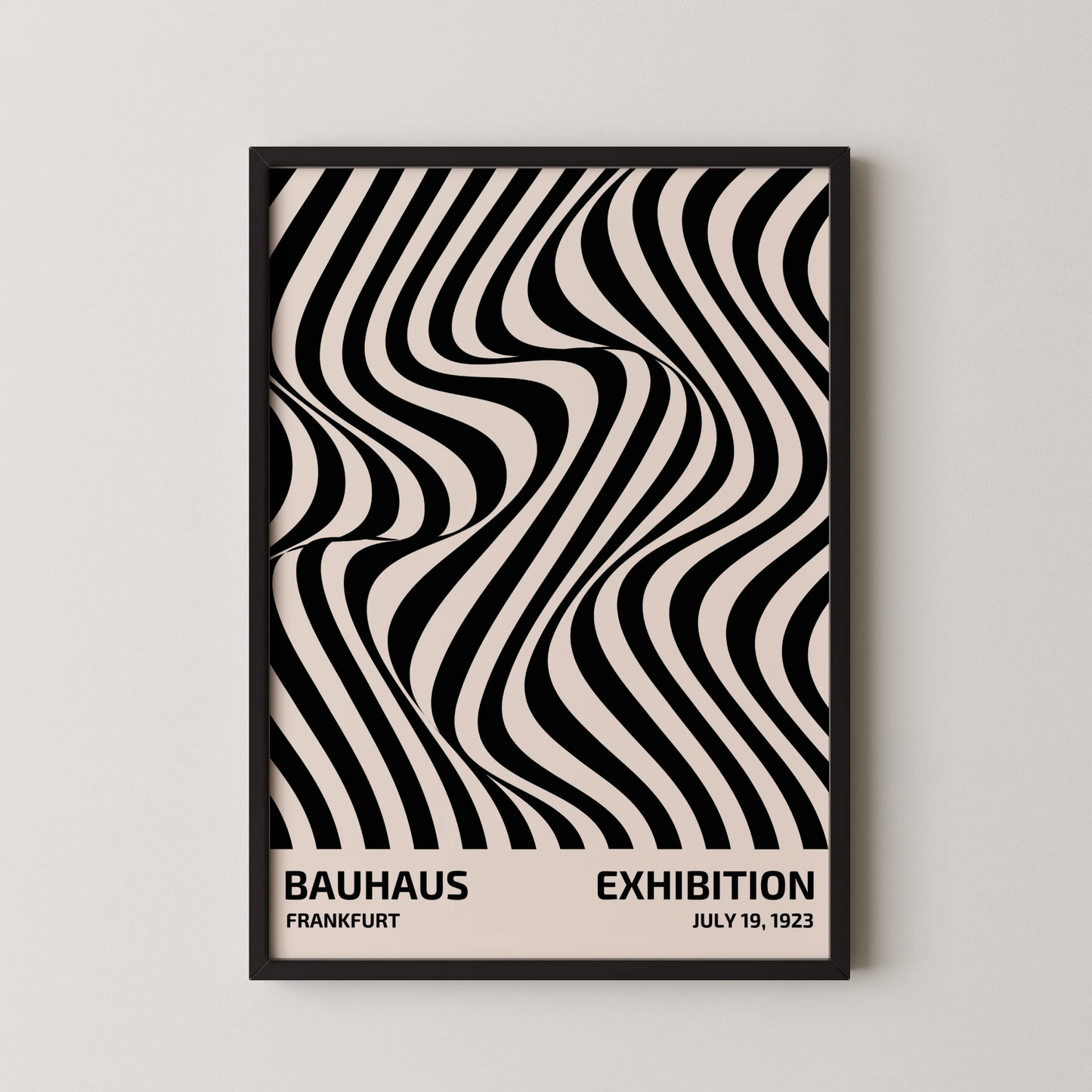 Bauhaus, Geometric Shape, Black And White, Modern Architect, Clean Wall Art