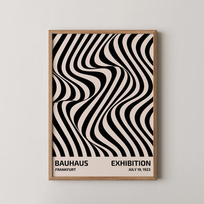 Bauhaus, Geometric Shape, Black And White, Modern Architect, Clean Wall Art