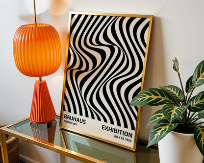Bauhaus, Geometric Shape, Black And White, Modern Architect, Clean Wall Art