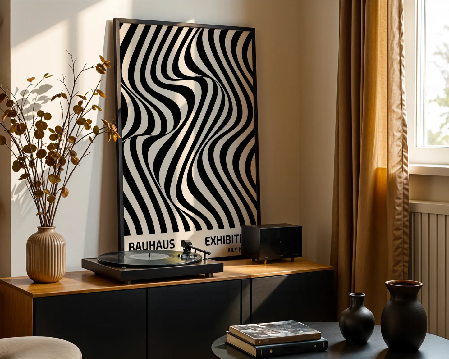 Bauhaus, Geometric Shape, Black And White, Modern Architect, Clean Wall Art