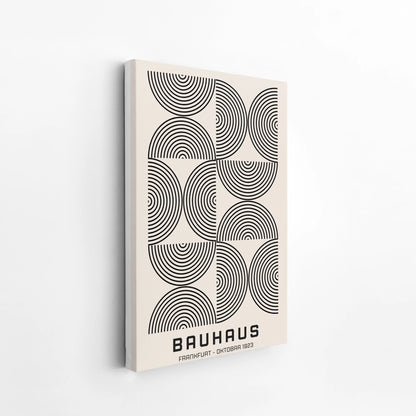 Bauhaus, Geometric Shape, Black & White, Modern Architect, Clean Wall Art
