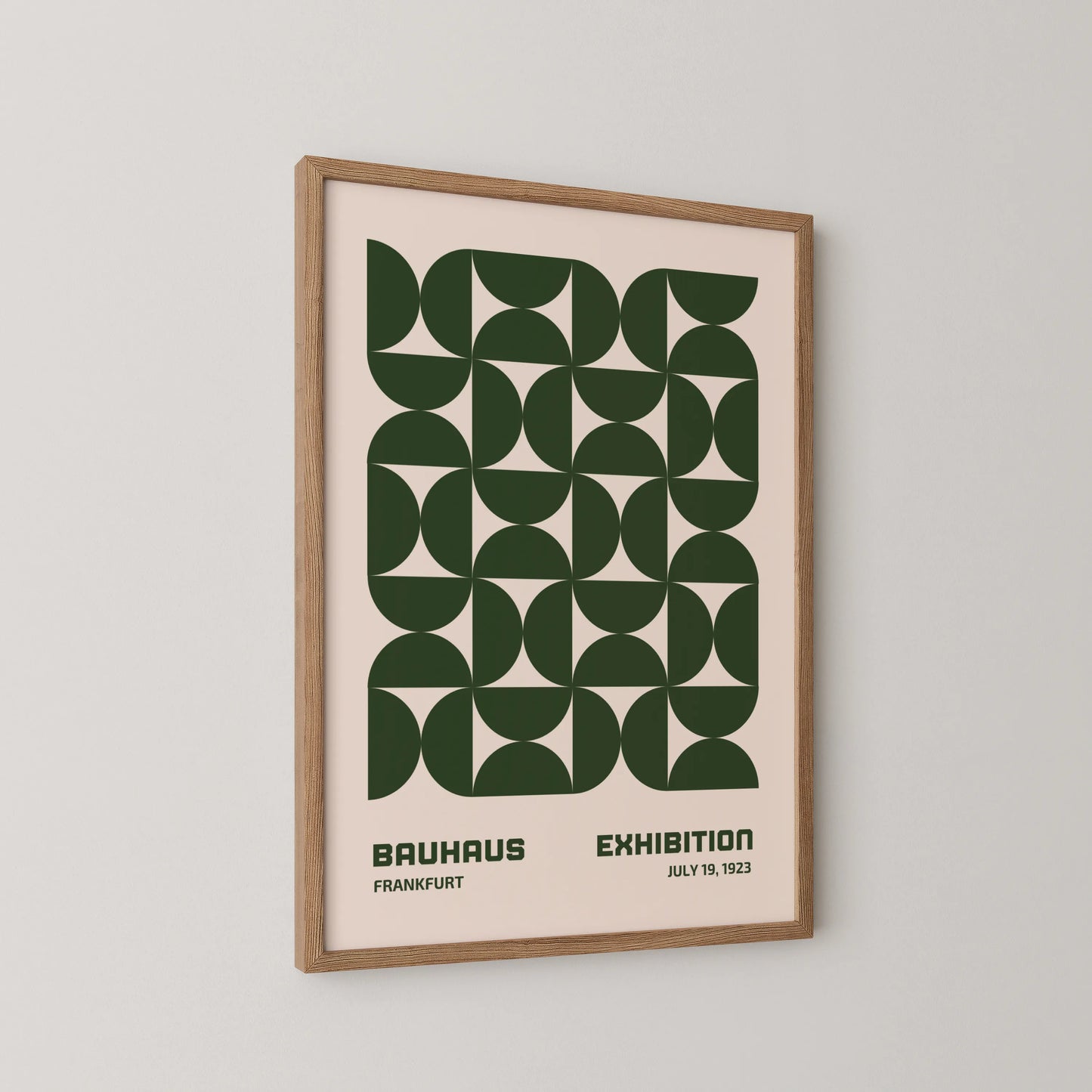 Bauhaus Geometric Shape Print, Modern Architect, Clean Design Wall Art
