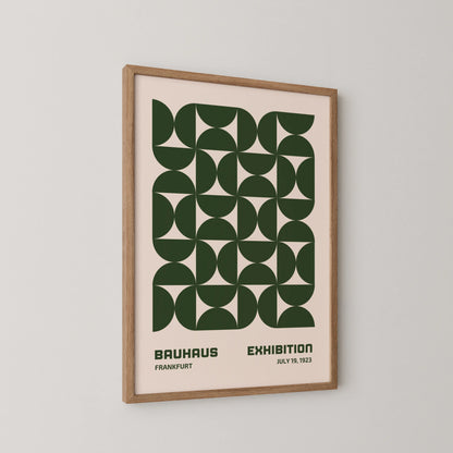 Bauhaus Geometric Shape Print, Modern Architect, Clean Design Wall Art