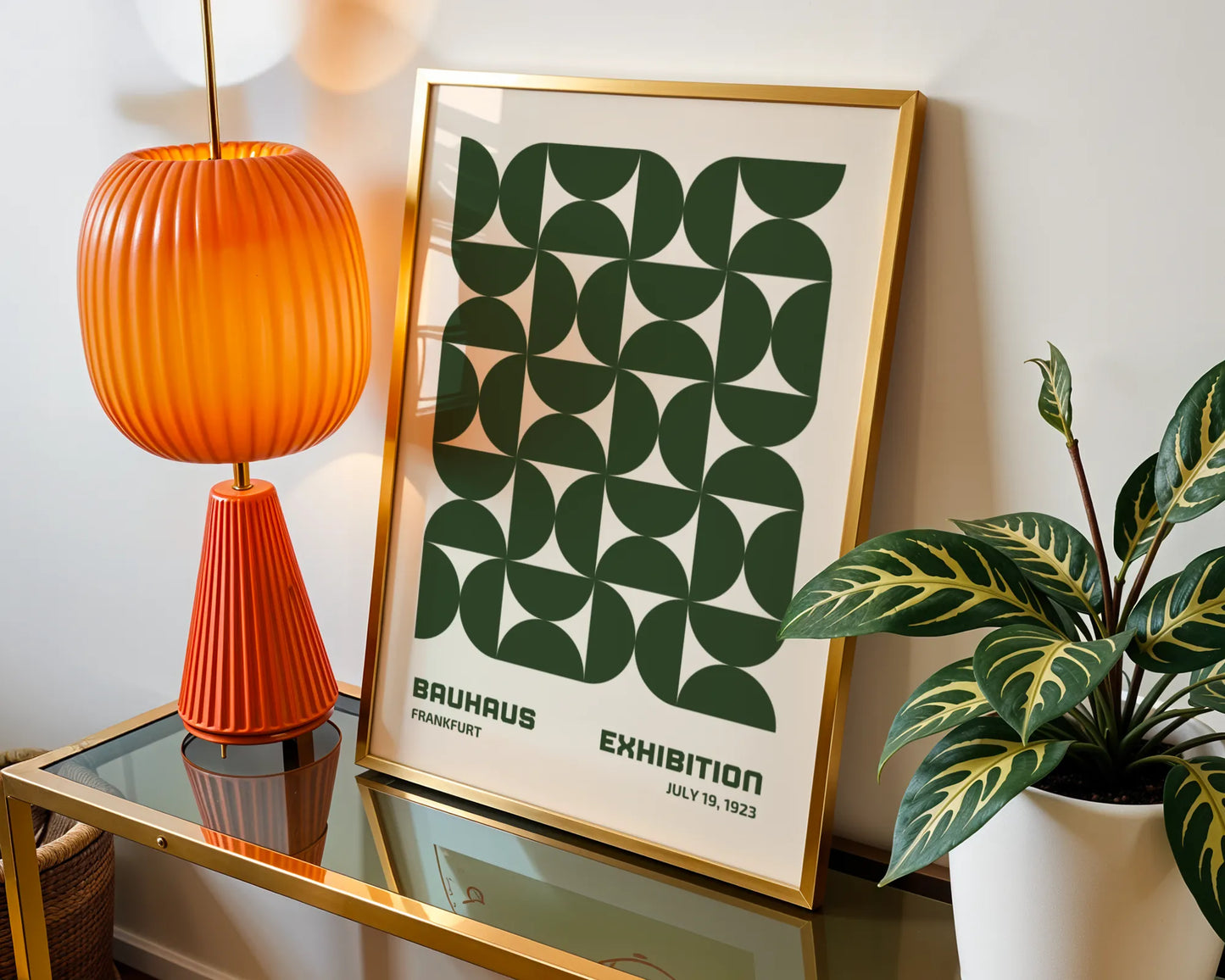 Bauhaus Geometric Shape Print, Modern Architect, Clean Design Wall Art