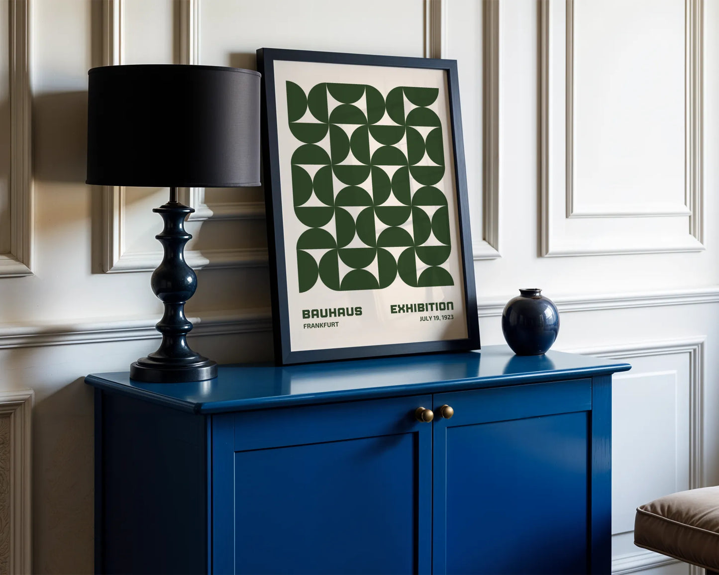 Bauhaus Geometric Shape Print, Modern Architect, Clean Design Wall Art
