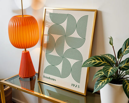 Bauhaus, Geometric V, Modern Architect, Clean Design Wall Art