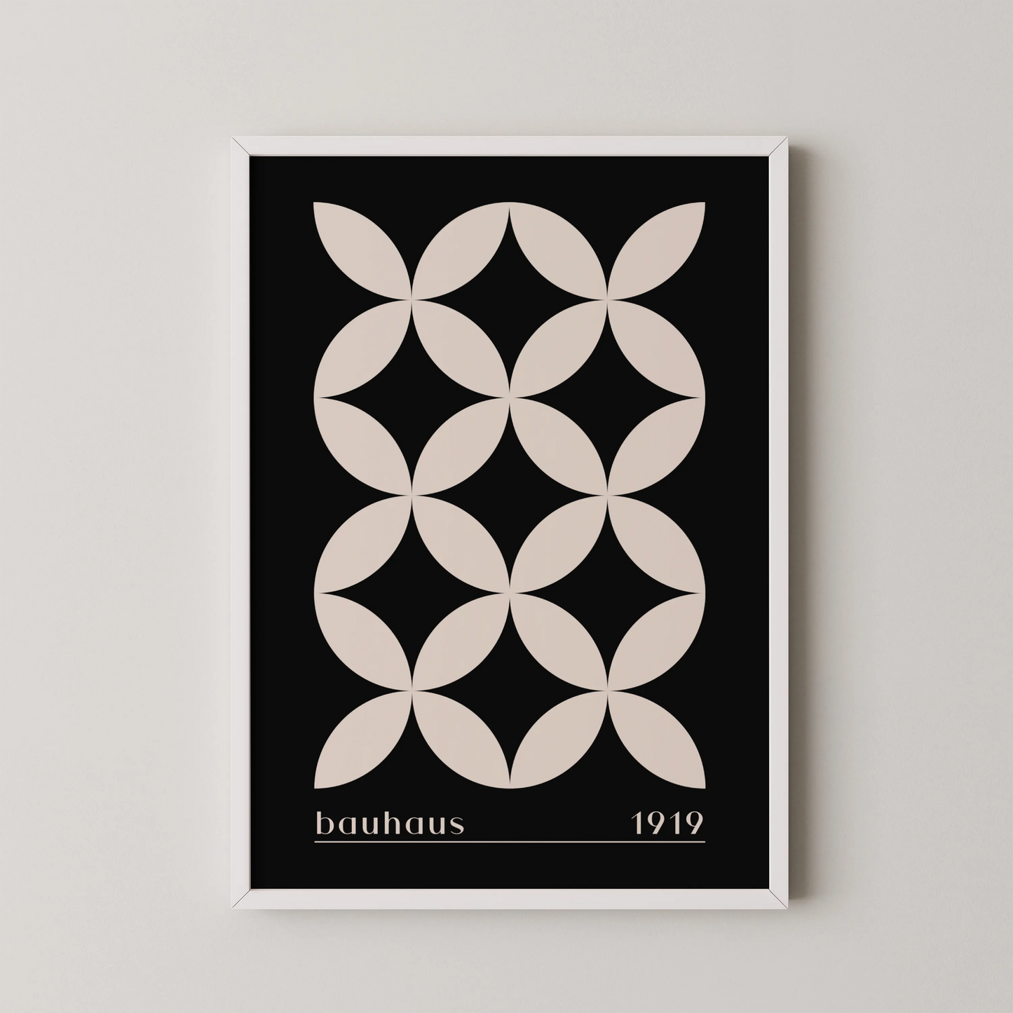 Bauhaus III, Geometric Print, Modern Architect, Clean Design Wall Art