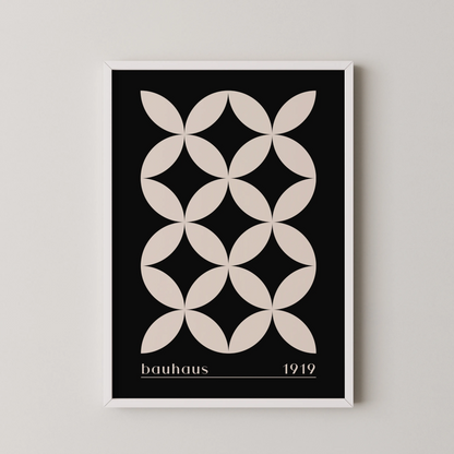 Bauhaus III, Geometric Print, Modern Architect, Clean Design Wall Art