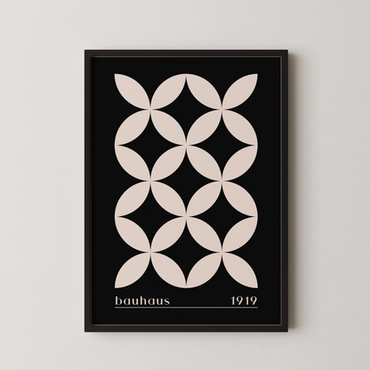 Bauhaus III, Geometric Print, Modern Architect, Clean Design Wall Art