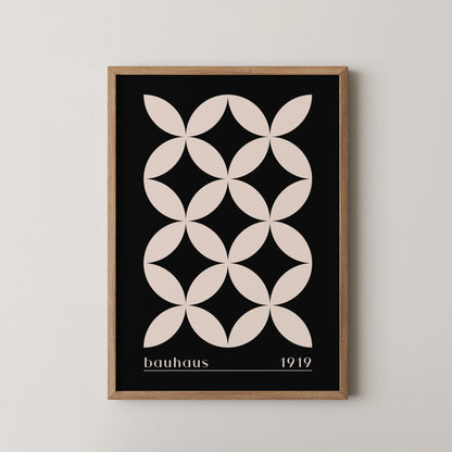 Bauhaus III, Geometric Print, Modern Architect, Clean Design Wall Art