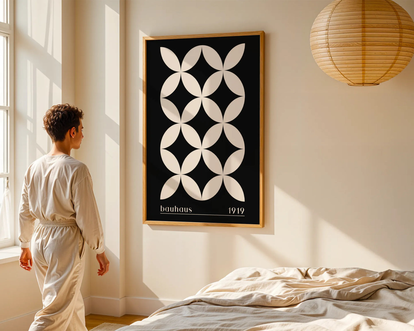 Bauhaus III, Geometric Print, Modern Architect, Clean Design Wall Art
