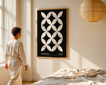 Bauhaus III, Geometric Print, Modern Architect, Clean Design Wall Art