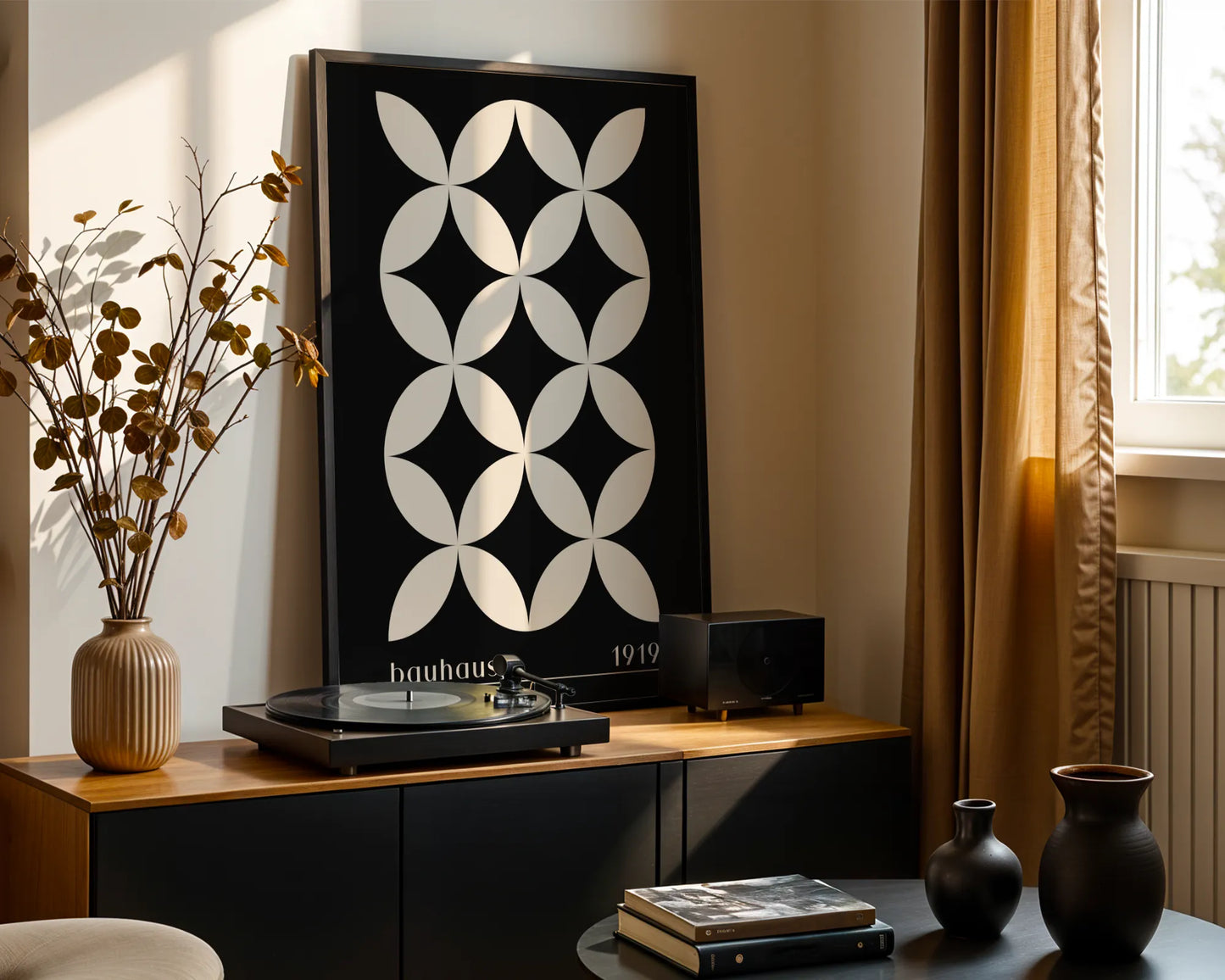 Bauhaus III, Geometric Print, Modern Architect, Clean Design Wall Art