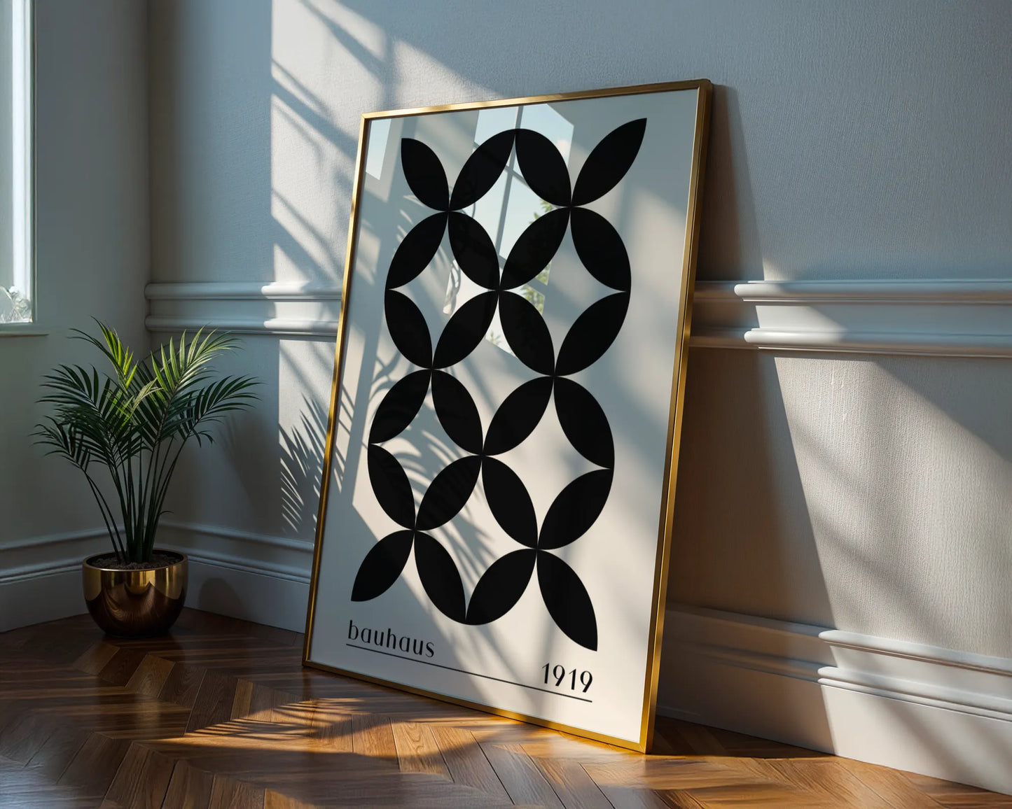 Bauhaus II, Geometric Print, Modern Architect, Clean Design Wall Art