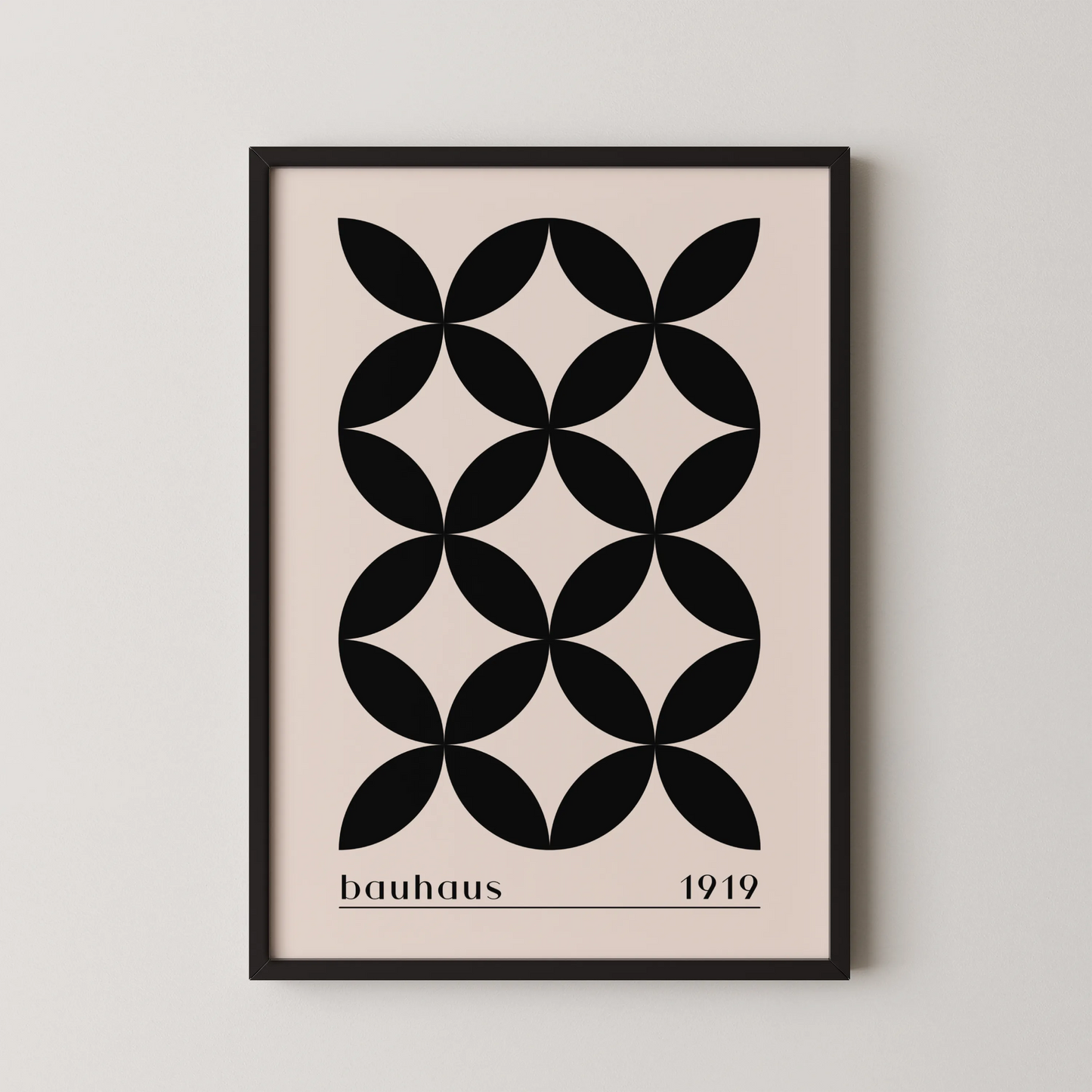 Bauhaus II, Geometric Print, Modern Architect, Clean Design Wall Art