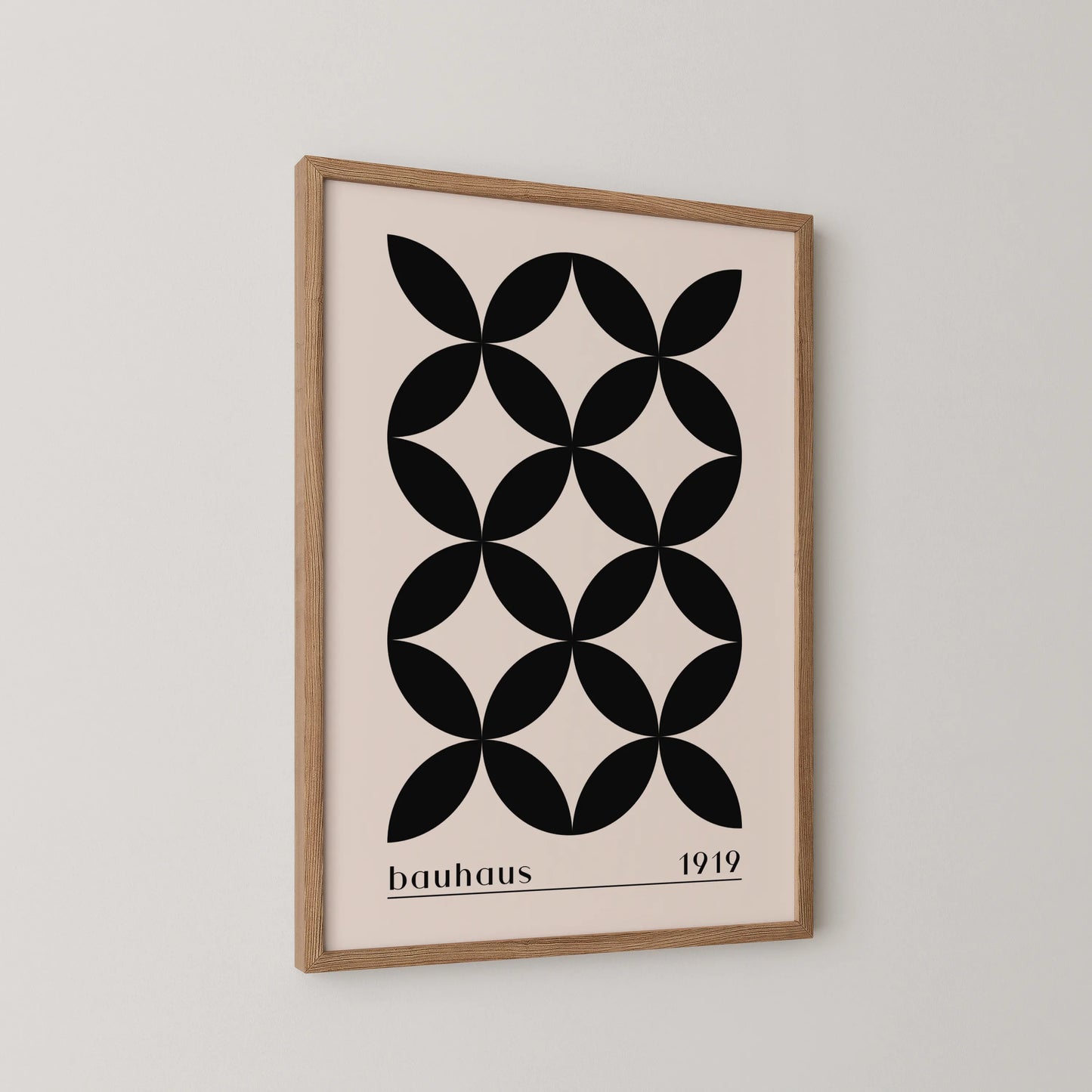 Bauhaus II, Geometric Print, Modern Architect, Clean Design Wall Art
