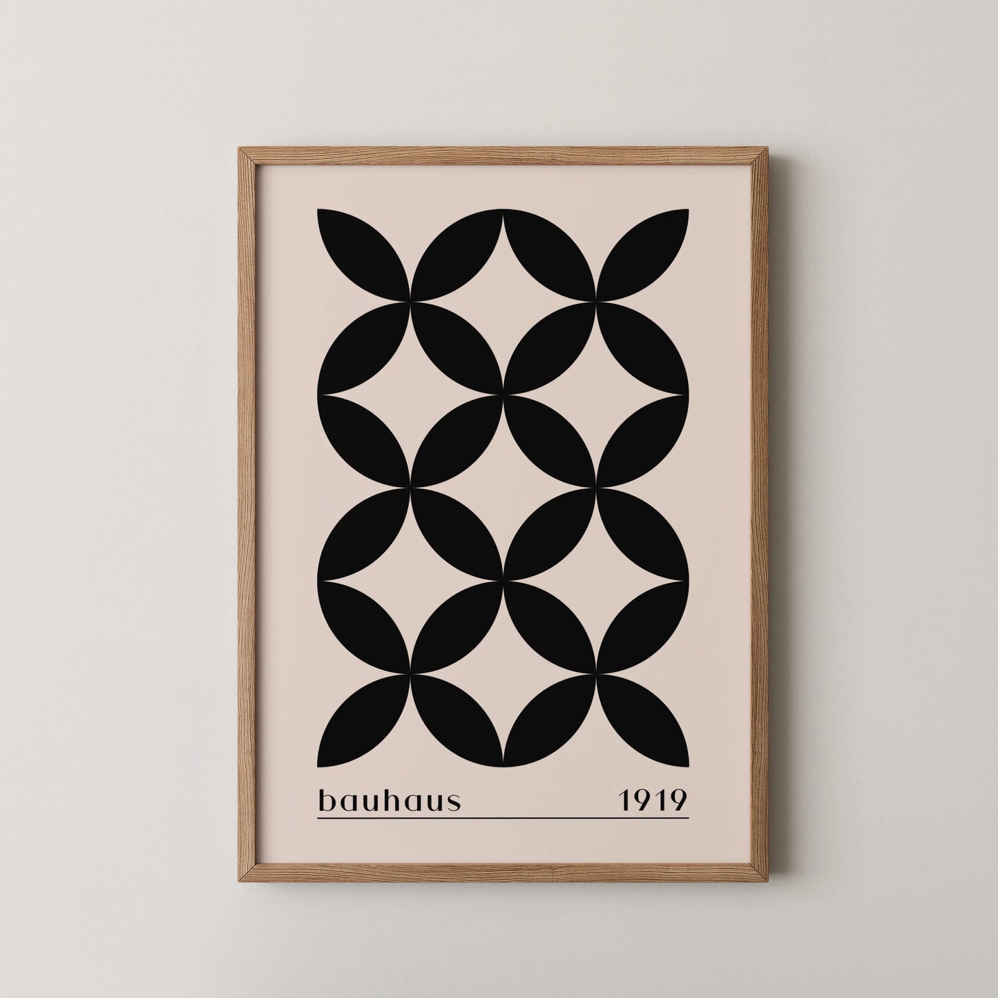 Bauhaus II, Geometric Print, Modern Architect, Clean Design Wall Art