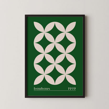 Bauhaus IV, Geometric Print, Modern Architect, Clean Design Wall Art