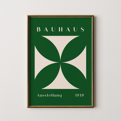 Bauhaus I, Geometric Print, Modern Architect, Clean Design Wall Art