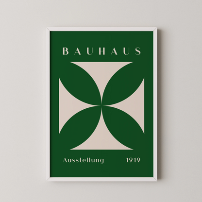 Bauhaus I, Geometric Print, Modern Architect, Clean Design Wall Art
