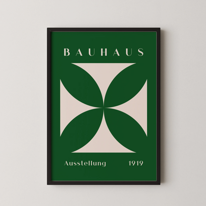 Bauhaus I, Geometric Print, Modern Architect, Clean Design Wall Art