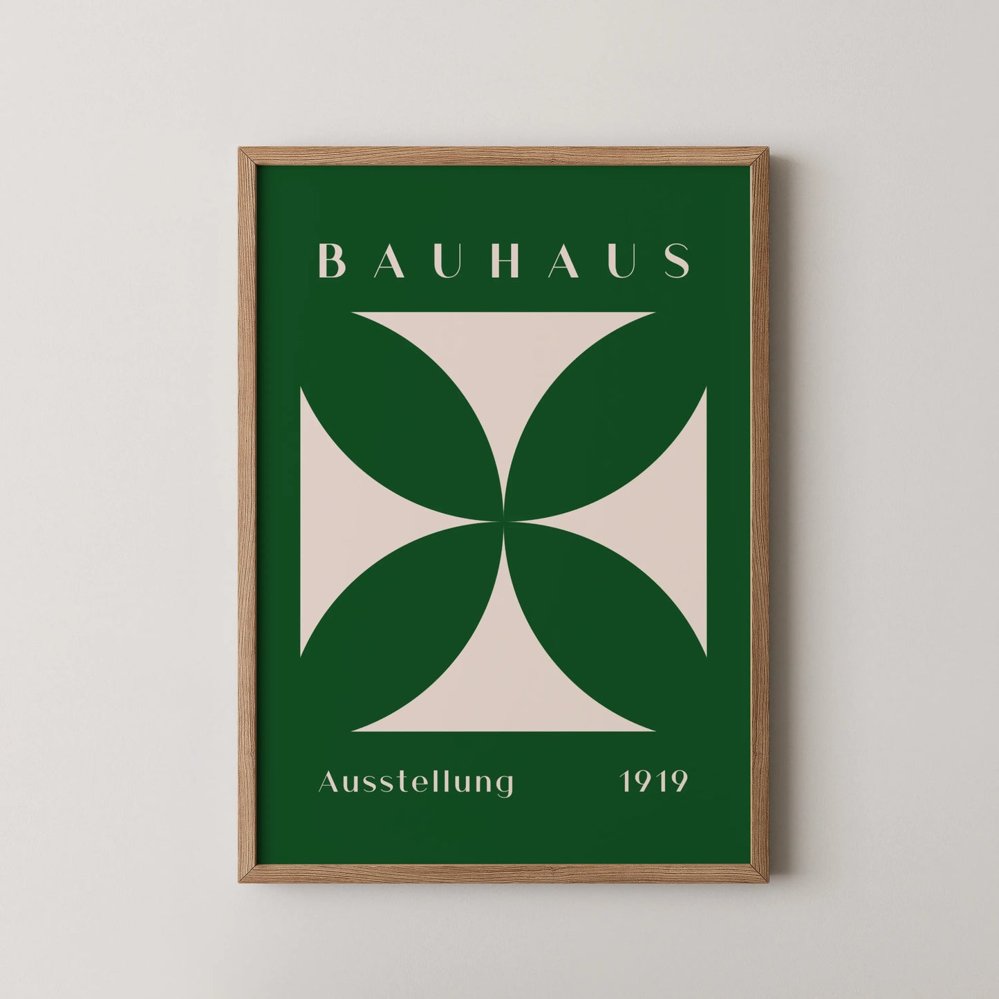 Bauhaus I, Geometric Print, Modern Architect, Clean Design Wall Art