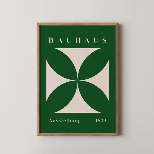 Bauhaus I, Geometric Print, Modern Architect, Clean Design Wall Art