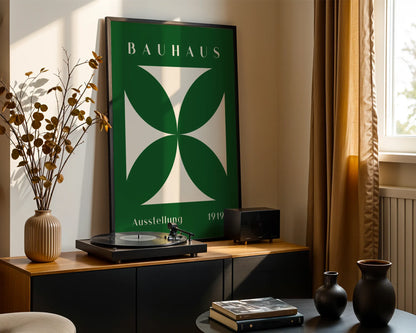 Bauhaus I, Geometric Print, Modern Architect, Clean Design Wall Art