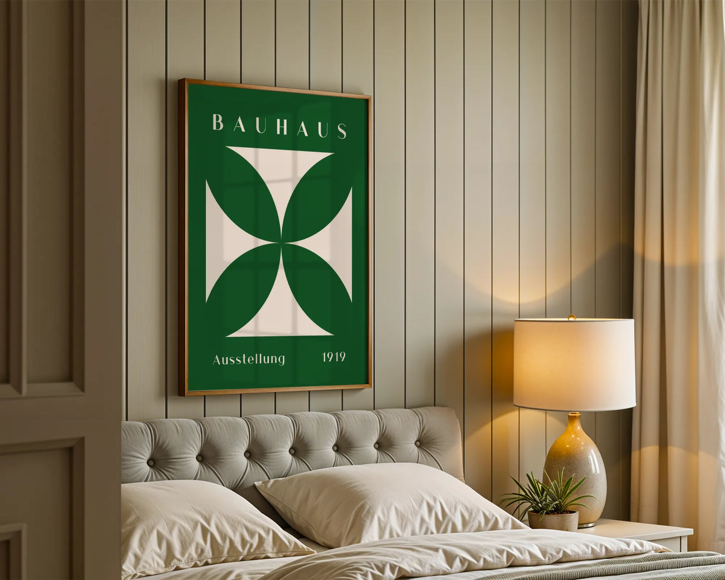 Bauhaus I, Geometric Print, Modern Architect, Clean Design Wall Art