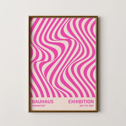 Bauhaus Lines, Clean Wall Art 1