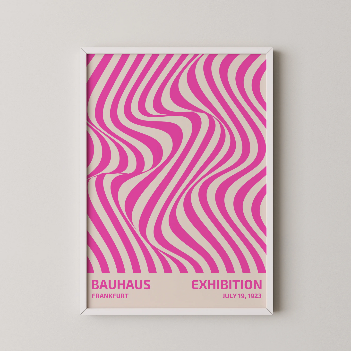 Bauhaus Lines, Clean Wall Art 1