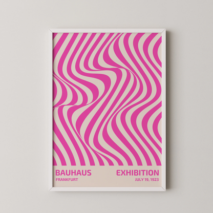 Bauhaus Lines, Clean Wall Art 1