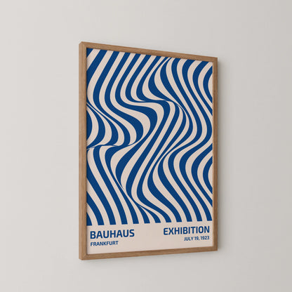 Bauhaus Print, Geometric Lines, Bold Abstract, Clean Wall Art